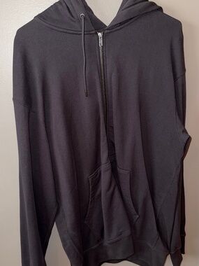 UNIQLO Sweat Full-Zip Hoodie 09 Black XL